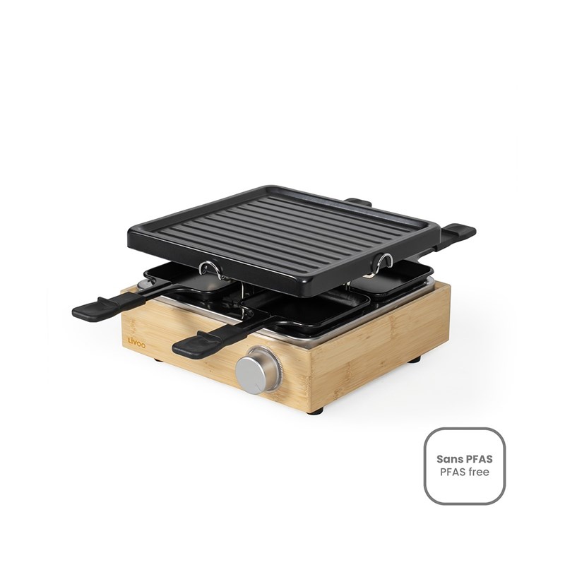 Appareil à raclette 4 personnes