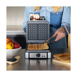 Gaufrier avec thermostat ajustable