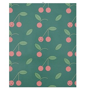 Papier d'emballage cadeau - cerises