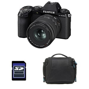 Fujifilm x-s20 noir + 16-50mm + sac + carte sd 8 go