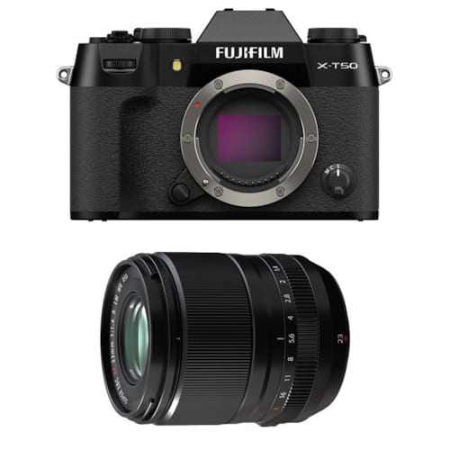 Fujifilm - Fujifilm x-t50 noir + 23mm f1.4 wr