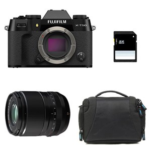 Fujifilm x-t50 noir + 23mm f1.4 wr + sac + carte sd 8 go