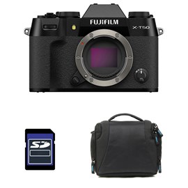 Fujifilm x-t50 noir + sac + carte sd 8 go
