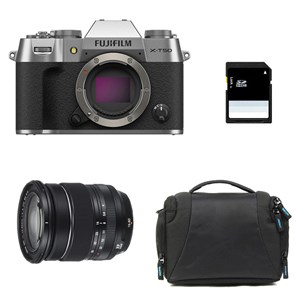 Fujifilm x-t50 silver + 16-80 + sac + carte sd 8 go