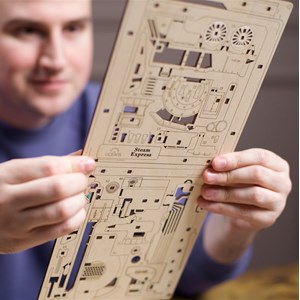 Steam express 2.5d  puzzle bois