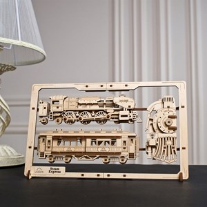 Steam express 2.5d  puzzle bois