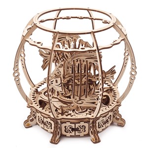 Aquarium puzzle 3d bois