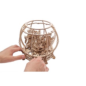 Aquarium puzzle 3d bois