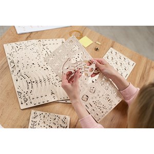 Aquarium puzzle 3d bois