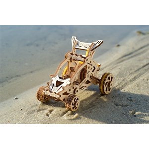 Buggy de desert puzzle 3d bois