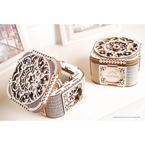 Écrin à secrets puzzle 3d bois