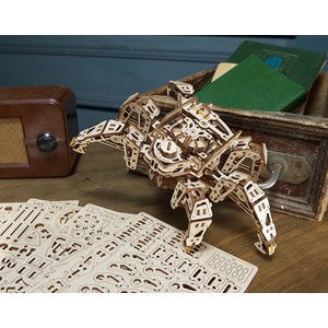 Exploreur hexapode puzzle 3d bois