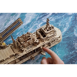 Explorateur puzzle 3d bois