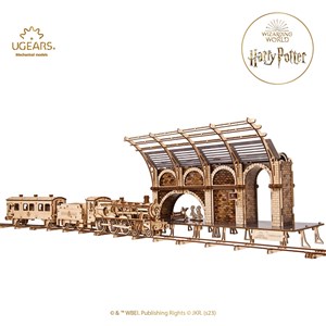 Quai 9 ¾™ puzzle 3d bois