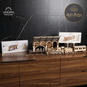 Quai 9 ¾™ puzzle 3d bois