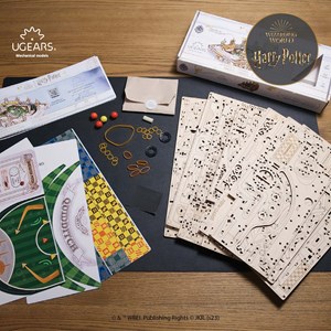 Flipper quidditch™ puzzle 3d bois