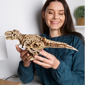 Tyrannosaurus rex puzzle 3d bois