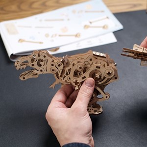 Tyrannosaurus rex puzzle 3d bois