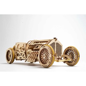 Bolide u-9 grand prix puzzle 3d bois
