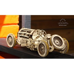 Bolide u-9 grand prix puzzle 3d bois