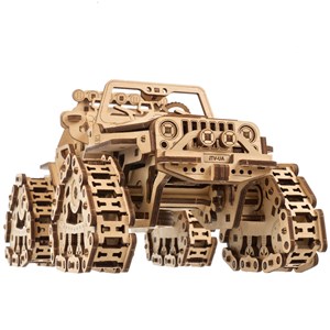Véhicule tout-terrain puzzle 3d bois