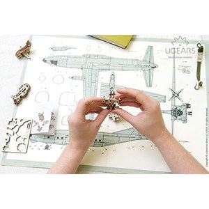 U-fidget avions - puzzle 3d mécanique