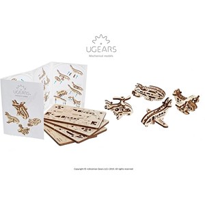 U-fidget avions - puzzle 3d mécanique