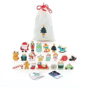 Calendrier de l'avent touche et trouve