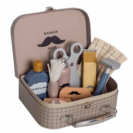 Valisette de barbier en bois