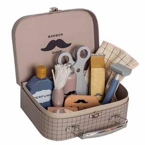 Valisette de barbier en bois