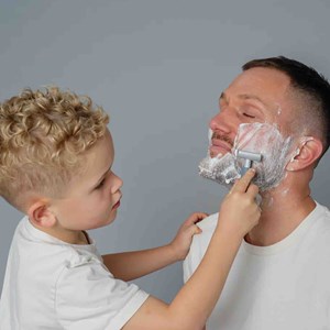 Valisette de barbier en bois