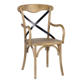 Fauteuil fer marron - décoration