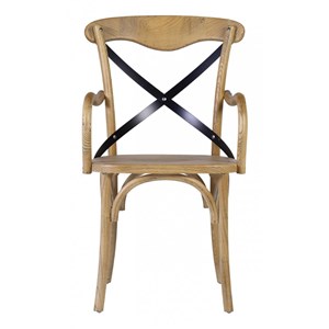 Fauteuil fer marron - décoration