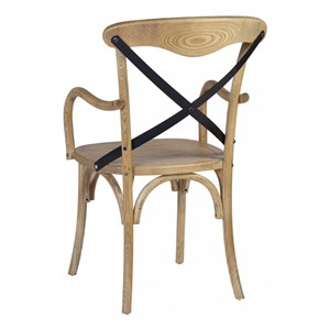 Fauteuil fer marron - décoration