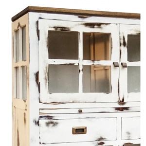 Meuble rangement bouteilles 2 tiroirs