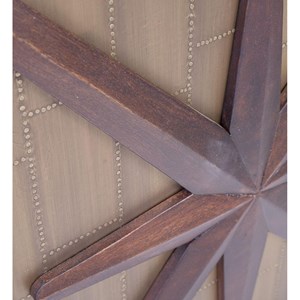 Bahut aluminium marron - décoration