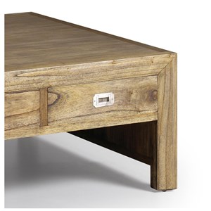 Table basse 4 tiroirs bronze bronze