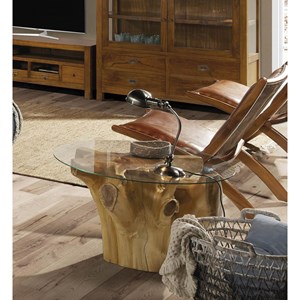 Table basse bois marron - décoration