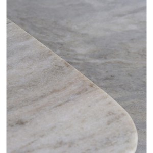 Lot de 2 tables basses céramique fer