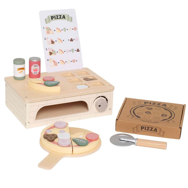 Four à pizza jouet en bois