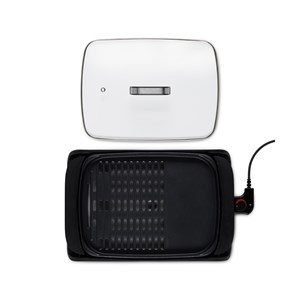 Plancha grill avec couvercle