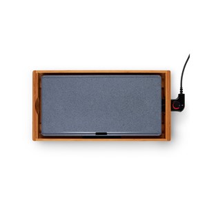Plancha bambou revêtement céramique