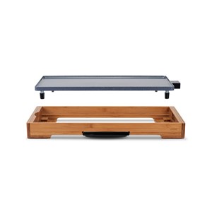 Plancha bambou revêtement céramique