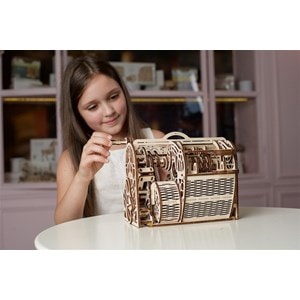 Caisse enregistreuse puzzle 3d bois