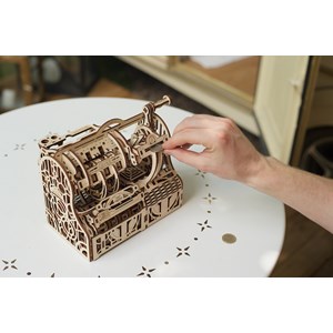 Caisse enregistreuse puzzle 3d bois