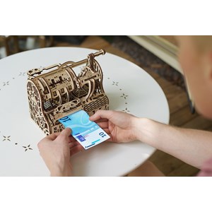 Caisse enregistreuse puzzle 3d bois