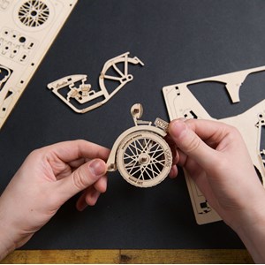 Moto indie puzzle 2.5d puzzle bois