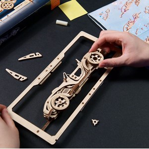 Roadster mk3 puzzle 2.5d puzzle bois