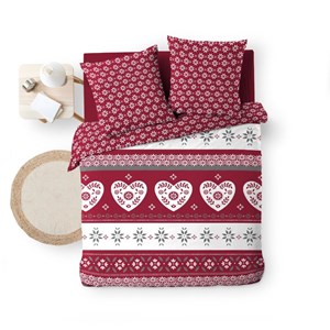 Housse de couette 240x220 + 2 taies alpa