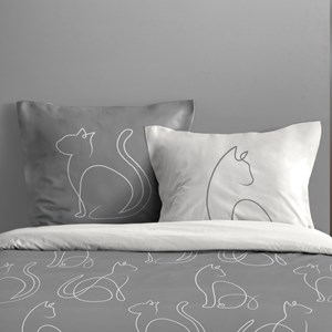 Housse de couette 240x220 + 2 taies